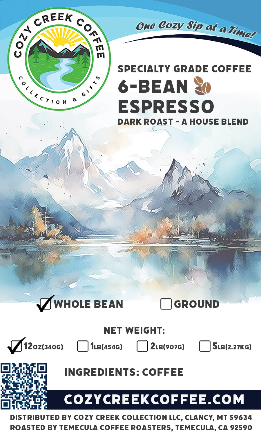 6-Bean Espresso Blend